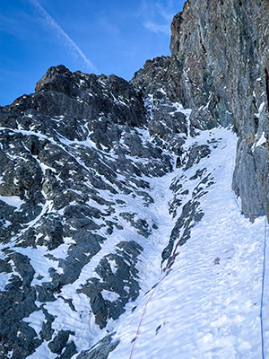 Goulottes de glace en alpinisme